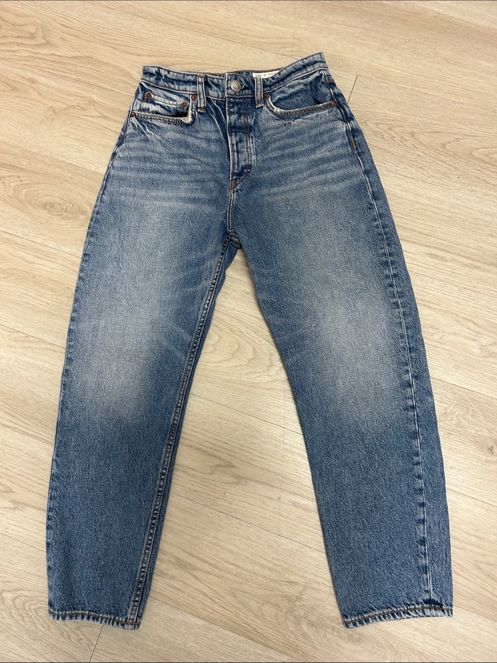 Rag & Bone Barrel Jeans